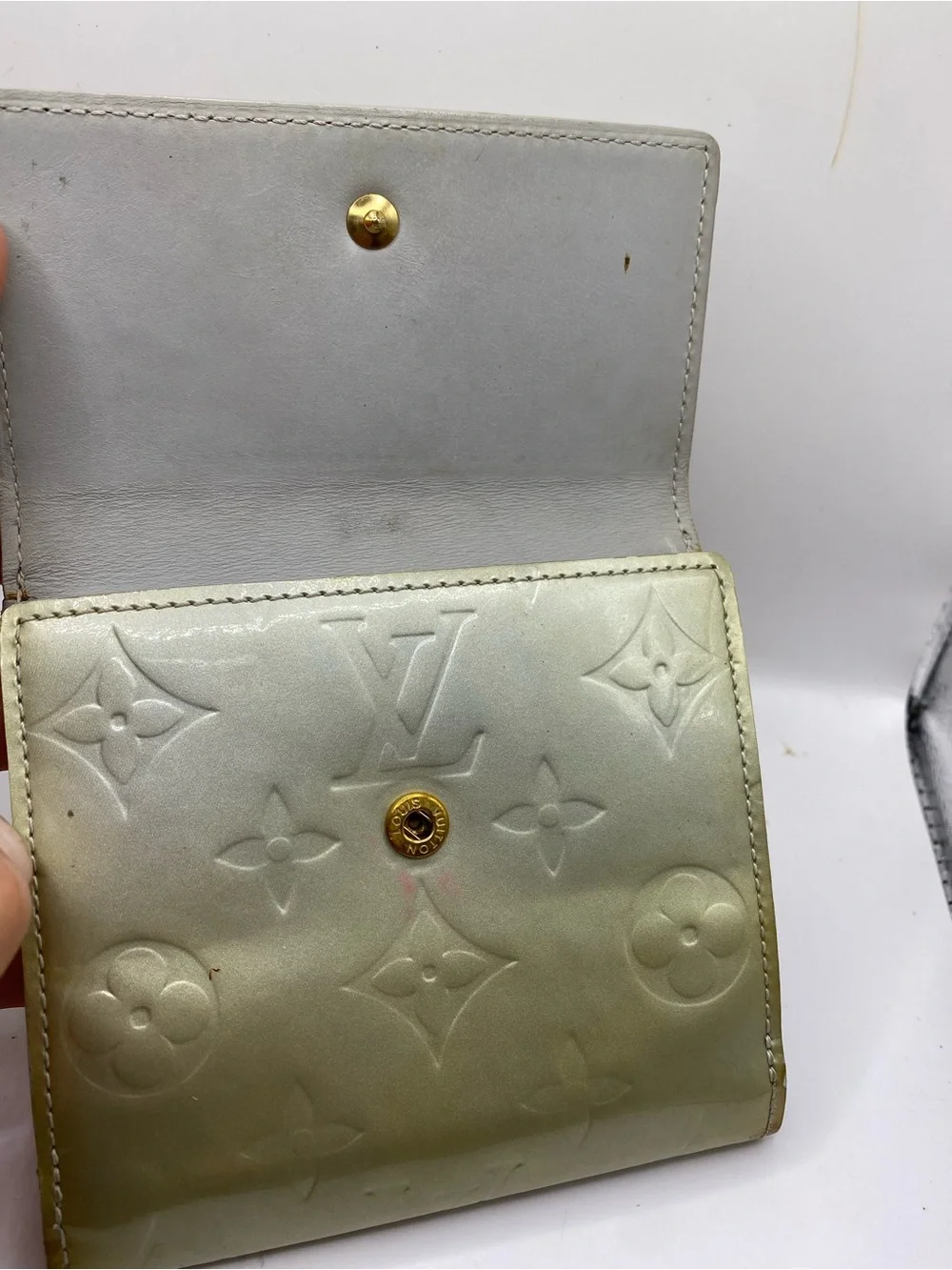 Louis Vuitton Monogram Vernis Compact Wallet